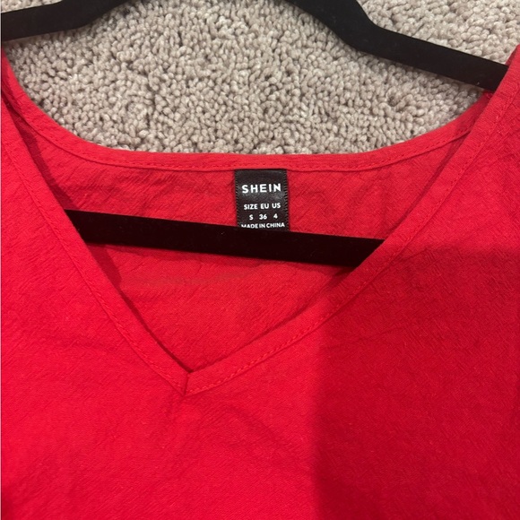 Red Ruffle Sleeve Top! ❤️ - Picture 5 of 6